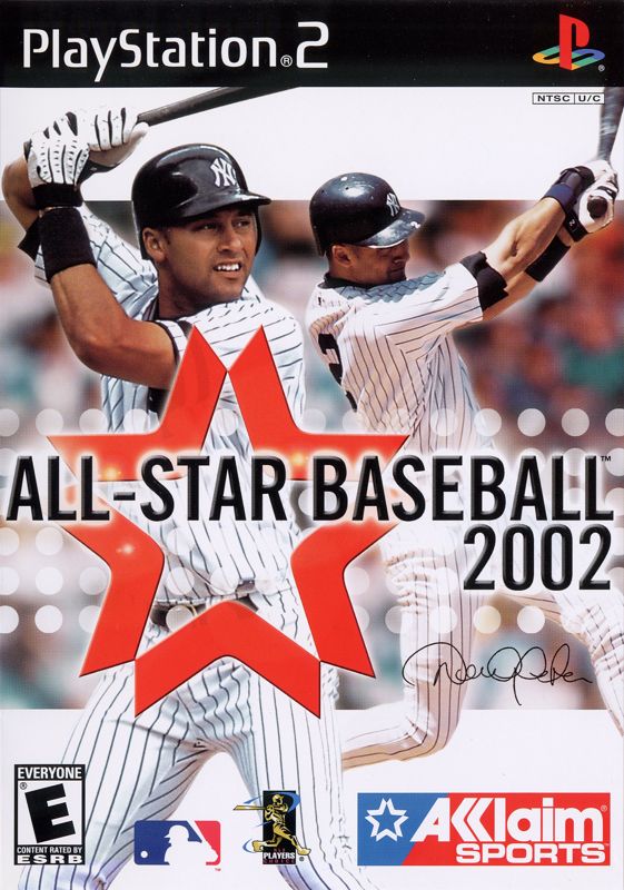 All-Star Baseball 2002 box art for Playstation 2